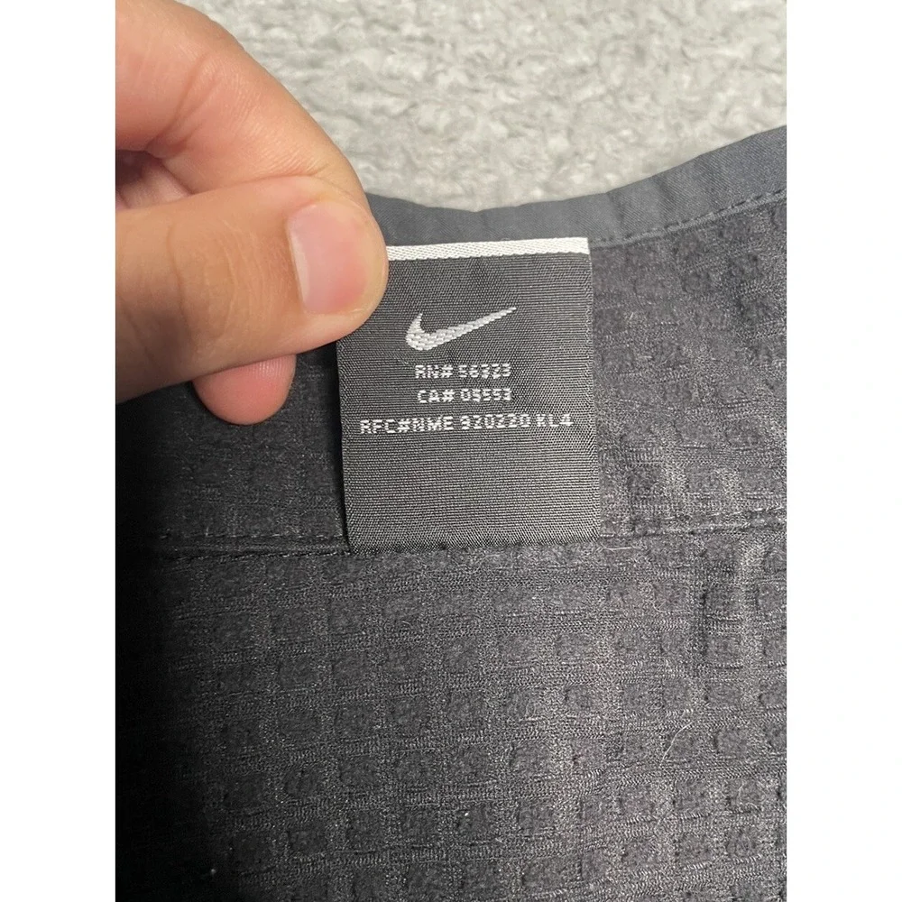 Nike Golf Sphere Pro Quarter Zip Jacket Mens Medium Waffle Lined Fleece Pullover